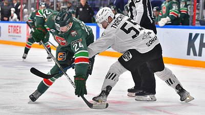 Челябинский «Трактор» уступил «Ак Барсу» в матче чемпионата КХЛ
