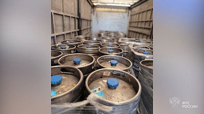 15 тонн алкоголя задержали челябинские таможенники