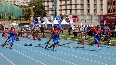 Челябинская спортсменка завоевала титул чемпионки мира по пожарно-спасательному спорту