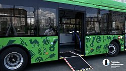 В Челябинске популярные маршруты усиливают новыми автобусами‑гармошками