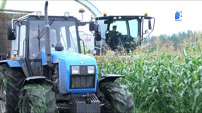 В СХПК «Черновской» идёт заготовка кормов