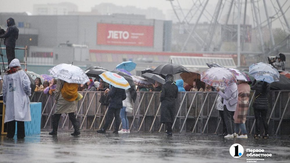 На Челябинск за сутки обрушилась месячная норма осадков