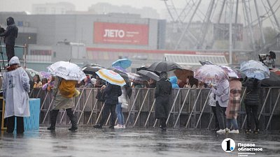 На Челябинск за сутки обрушилась месячная норма осадков