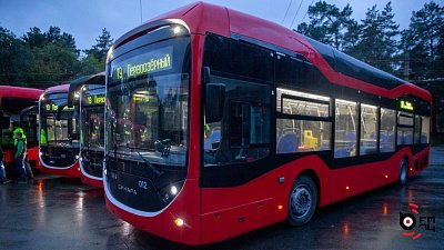 Челябинский троллейбус «Синара» протестируют на улицах Калининграда