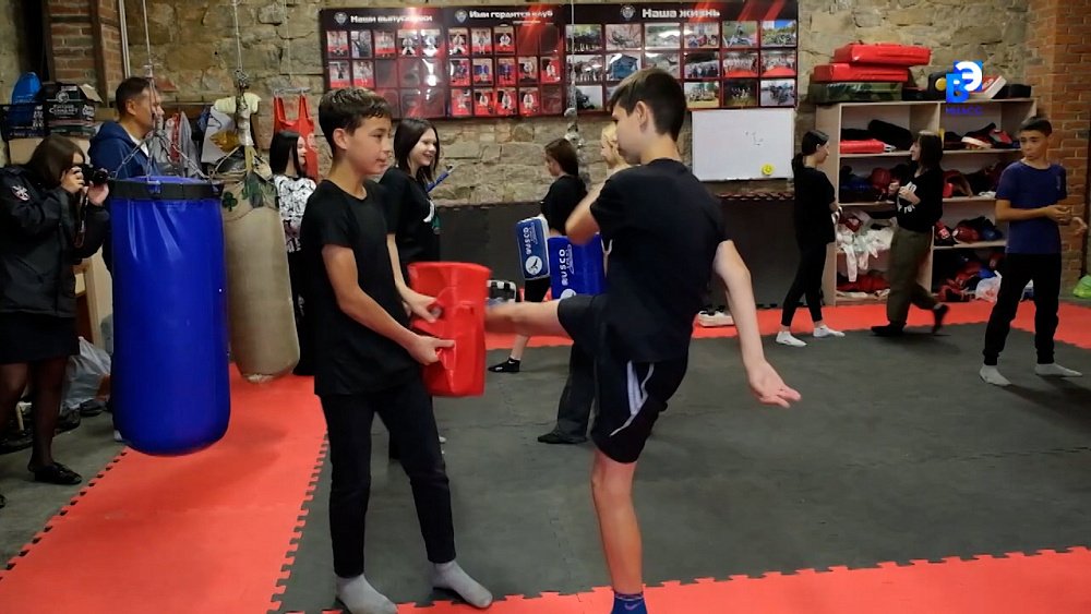 Для детей в трудной жизненной ситуации организовали спортивную тренировку