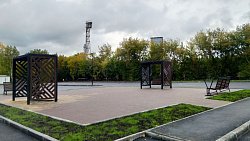 Пустырь на ЧМЗ в Челябинске превратили в рекреационную зону