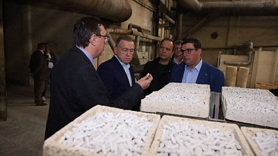 В Южноуральске удвоят объем выпуска стеклянных изоляторов