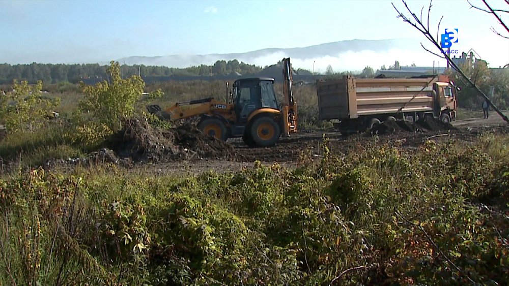 В Миассе ликвидируют стихийные свалки