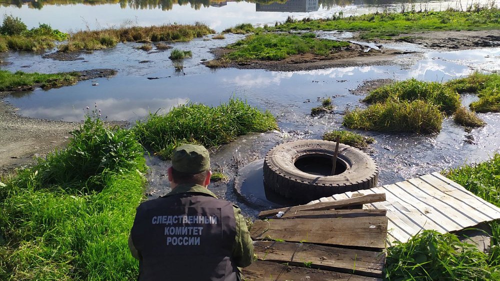 СК РФ организовал проверку по жалобам жителей Верхнего Уфалея на загрязнение городского пруда