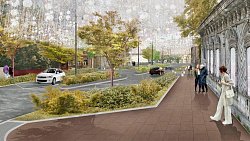 На улице Карла Маркса в Челябинске появится световой потолок