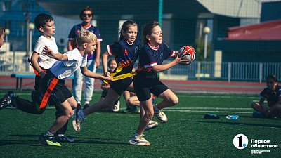 В Челябинске завершился первый этап региональной школьной лиги по тэг‑регби