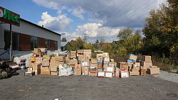 Фуру с двумя внедорожниками отправили бойцам СВО из Миасса