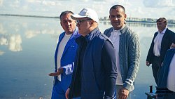 В Челябинске официально открыли новую набережную на Первом озере