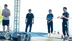 В Челябинске официально открыли новую набережную на Первом озере