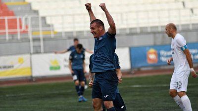 Футбольный клуб «Челябинск» покинул зону вылета Высшей лиги А