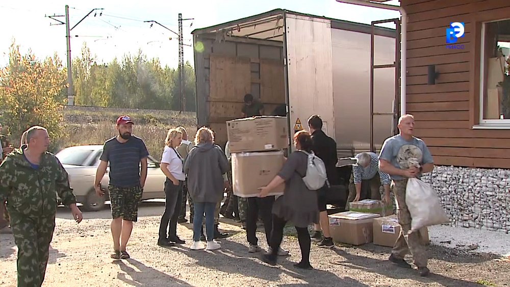 Прошёл очередной сбор гуманитарной помощи бойцам СВО