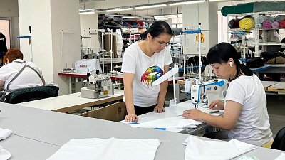 В Магнитогорске при поддержке ВЭБ.РФ запустили производство текстиля