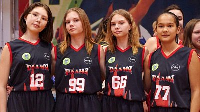 Команда баскетболисток из Кременкуля стала призером Президентских спортивных игр