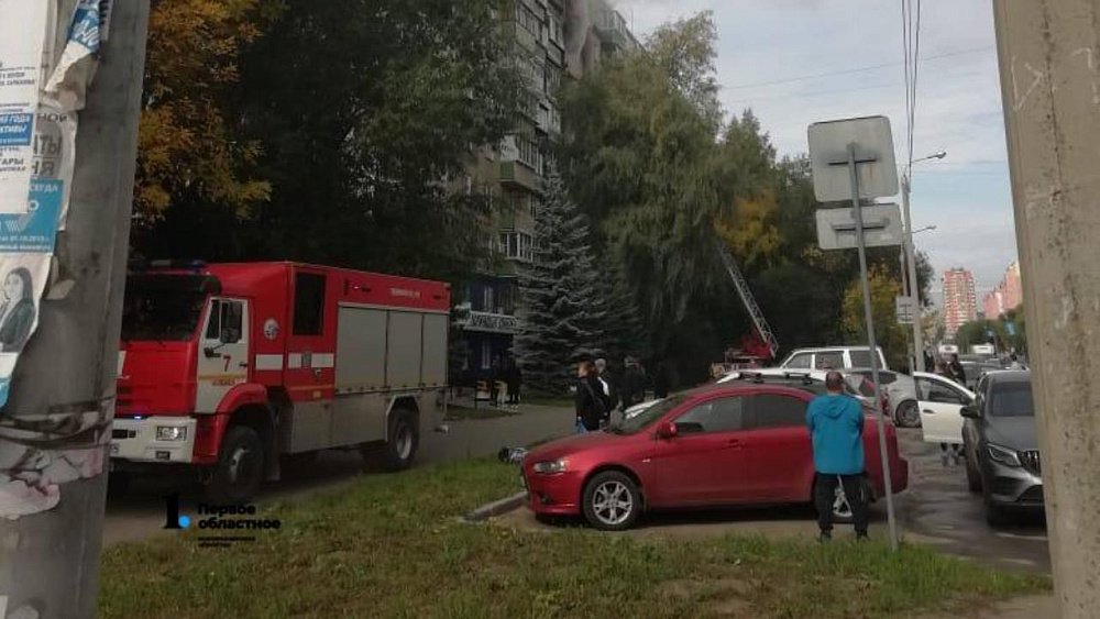 В Челябинске в горящей квартире нашли тело мужчины