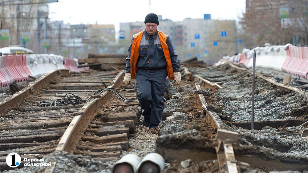 В 2024 году в Челябинске отремонтируют как минимум 10 км трамвайных путей