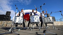 В Карабаше закрыли мотосезон байкерской свадьбой