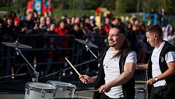 В Карабаше закрыли мотосезон байкерской свадьбой