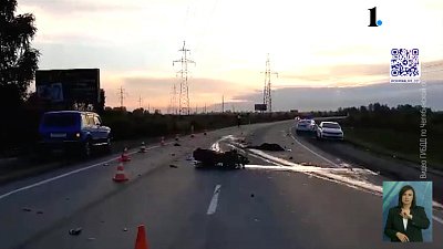 Байкер и пассажир погибли в страшной аварии