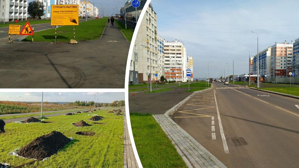 На обновленной улице в челябинском Чурилово посадят почти 300 деревьев