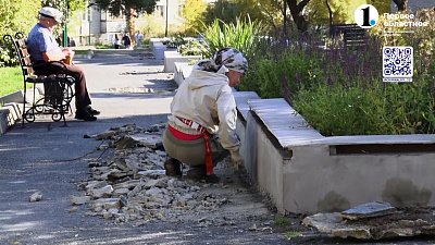 В Златоусте разгромили детскую площадку