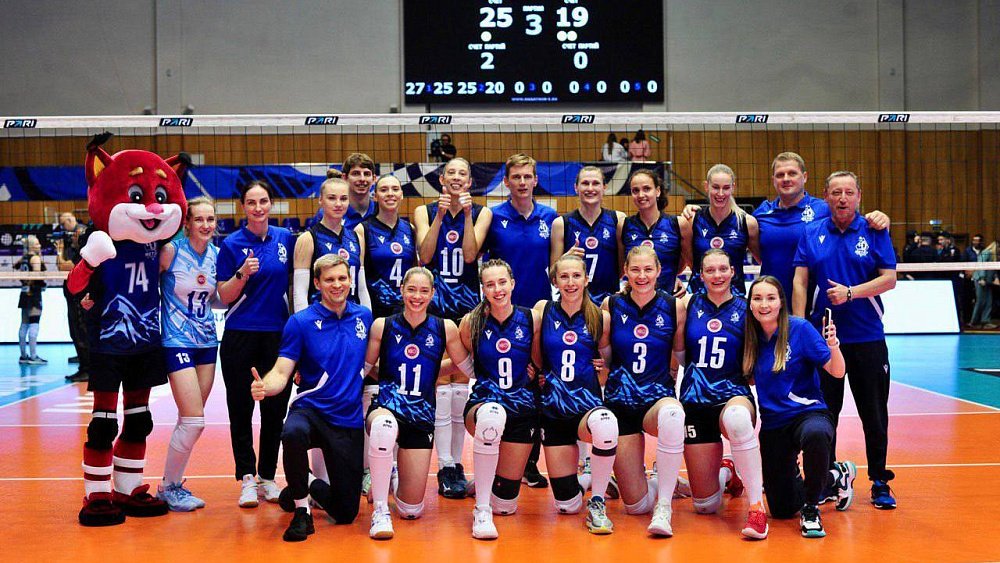 Волейбольный клуб «Динамо-Метар» с победы стартовал в чемпионате Суперлиги