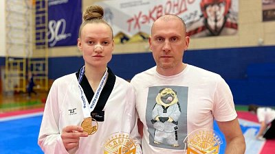 Челябинка Маргарита Близнякова завоевала титул чемпионки России по тхэквондо