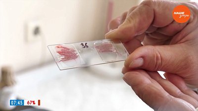 Исследовательская лаборатория в сюжете «Проверка продуктов в Роспотребнадзоре»