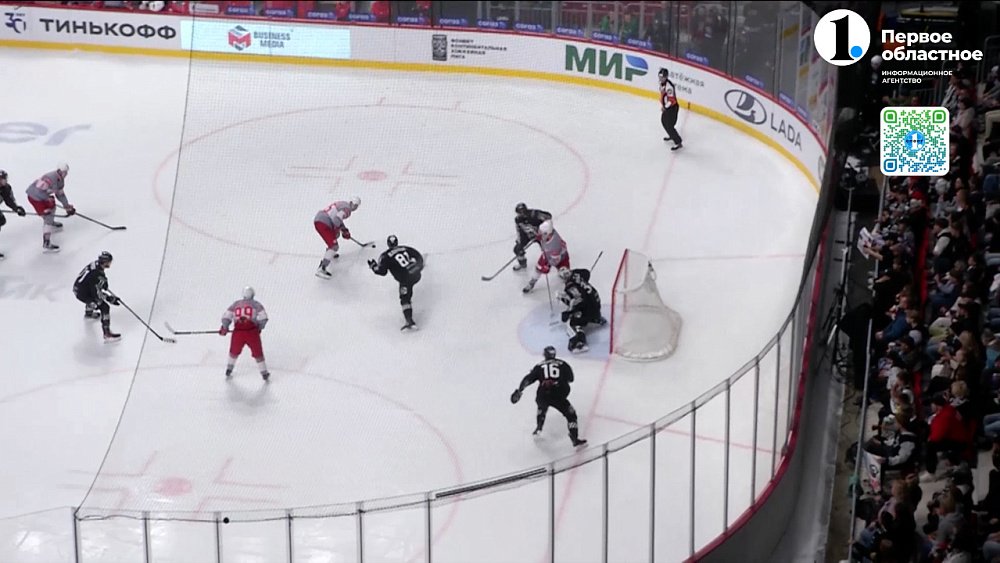 ХК «Трактор» обыграл ХК «Спартак»