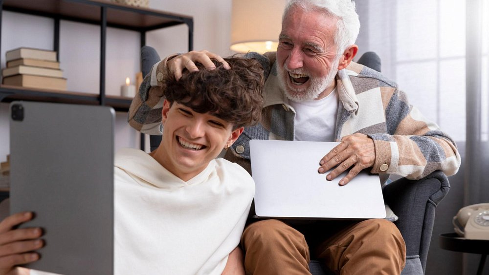 Пожилые люди нуждаются в общении с внуками