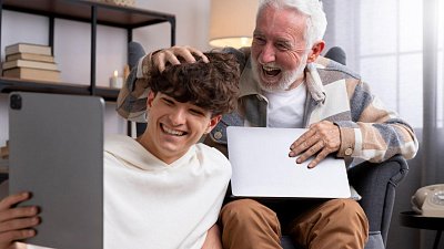 Пожилые люди нуждаются в общении с внуками