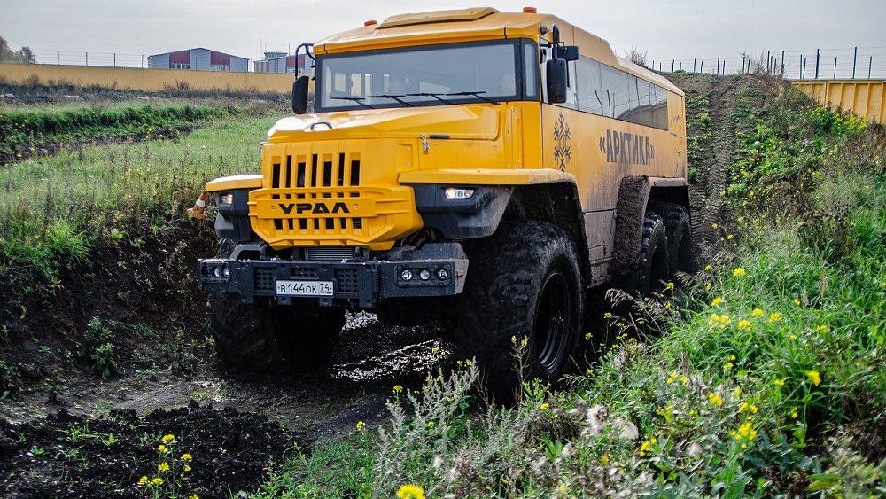 Арктический автобус миасского автозавода «Урал» успешно прошел испытания