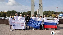 В Челябинске состоялся автопробег в честь дня рождения Владимира Путина