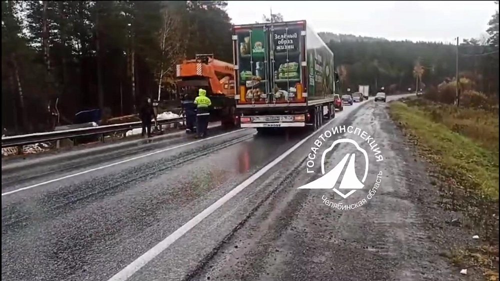 В Челябинской области на участке трассы М‑5 ввели реверсивное движение
