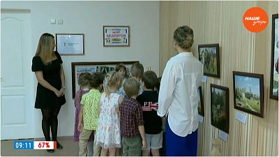 Картинная галерея в детском саду в «Прямом включении»