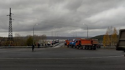 В Бакале открылось движение по новому путепроводу