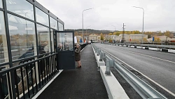 В Бакале запустили движение по новому спиральному мосту