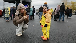 В Бакале запустили движение по новому спиральному мосту