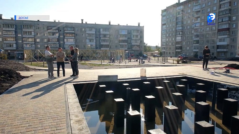 В Миассе идёт благоустройство дворовых территорий