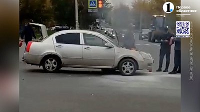 Росгвардеец помог водителю потушить машину