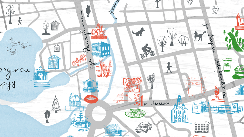 В Кыштыме появилась карта паблик‑арта