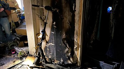 Электросамокаты могут стать причиной пожара