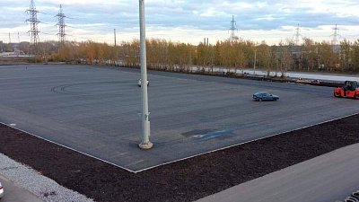 В Челябинске открыли площадку для мотосоревнований