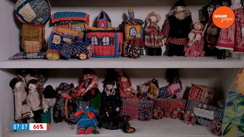 Авторская лоскутная игрушка в рубрике «Кукольный дом»