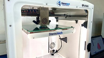 В Магнитогорске запчасти печатают на 5D-принтере