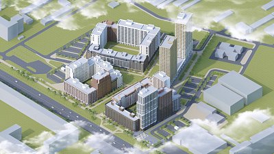 ЖК на месте бывшего Каширинского рынка в Челябинске построят к 2029 году